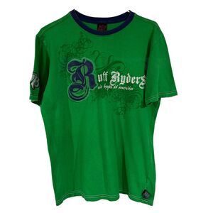 Ruff Ryders Clothing Ruff Ryders Keeps It Movin Shirt Size 14/16 Adult Small